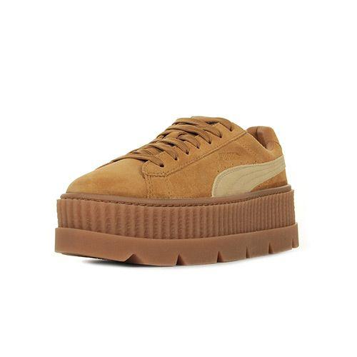 Puma creepers femme clearance marron